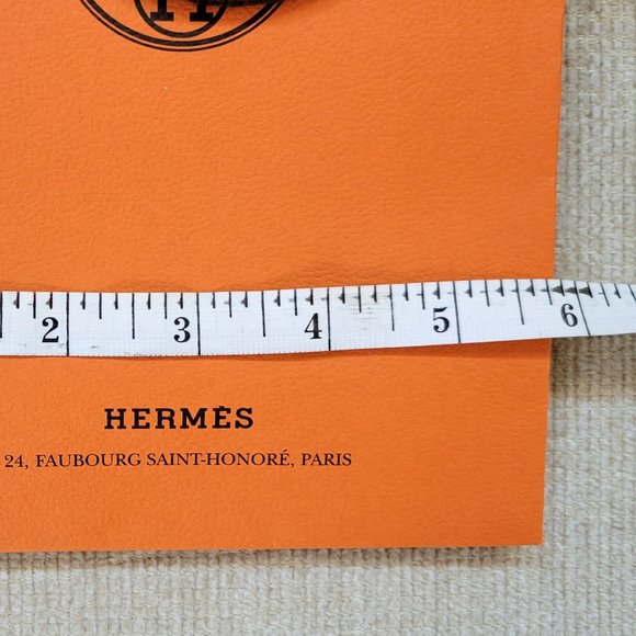 Authentic Hermès Shopping Bag with Ribbons - Picture 4 of 7